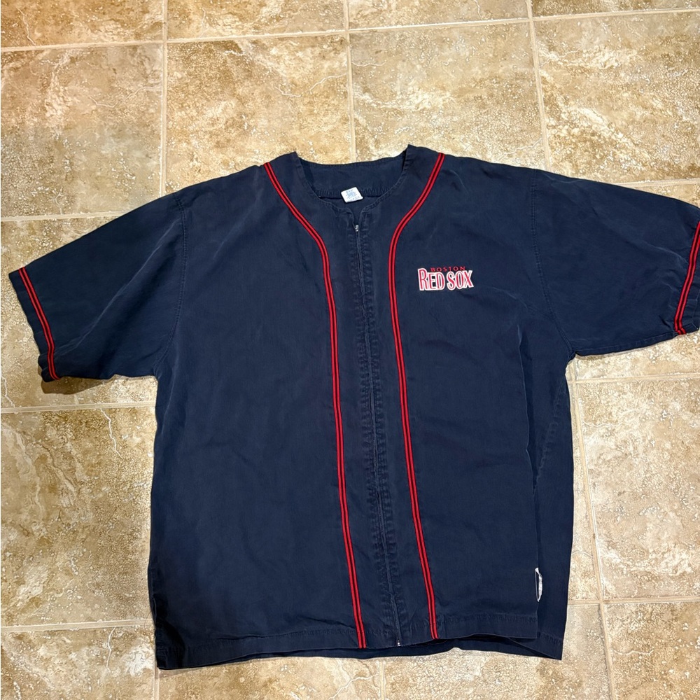Russell Athletic Navy and Red Sox  vintage 90s